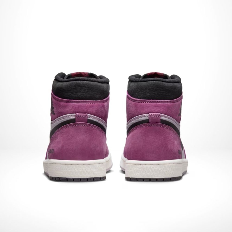 Rear view of the Air Jordan 1