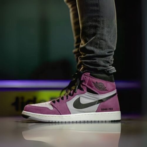 On-foot of the Air Jordan 1