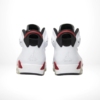 Rear view of the Air Jordan 6