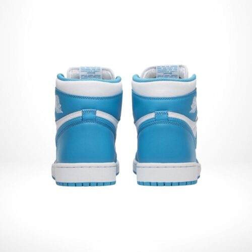 Rear view of the Air Jordan 1