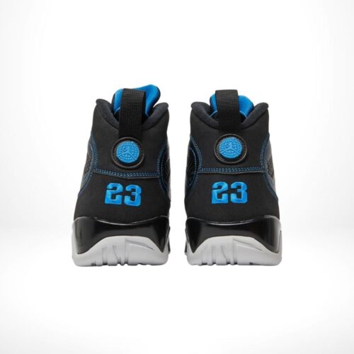 Rear view of the Air Jordan 9