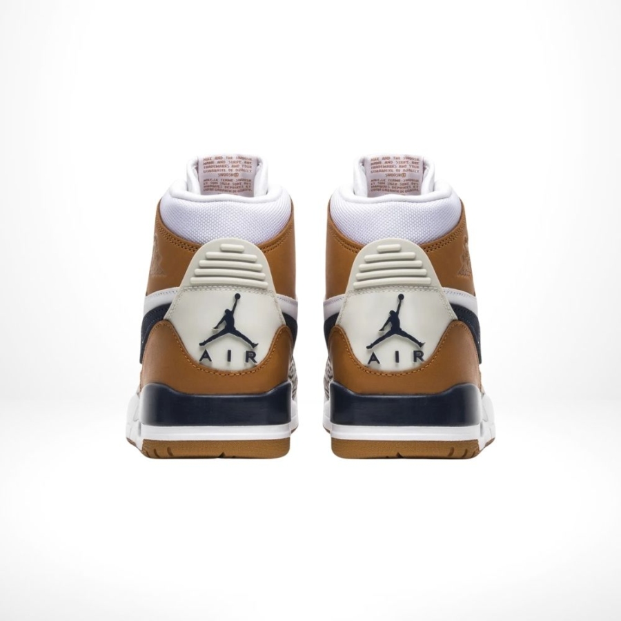 Rear view of the Air Jordan Legacy 312