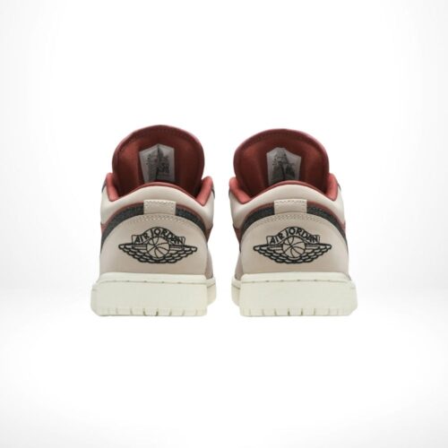 Rear view of the Air Jordan 1