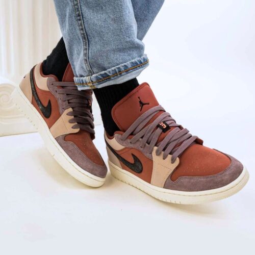 On-foot of the Air Jordan 1