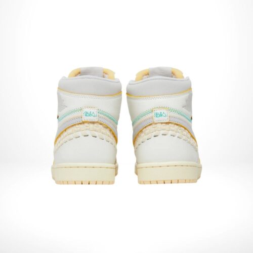 Rear view of the Air Jordan 1