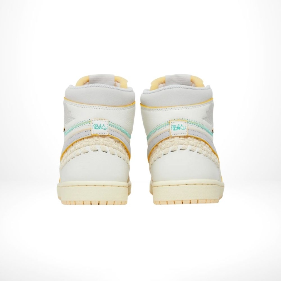 Rear view of the Air Jordan 1