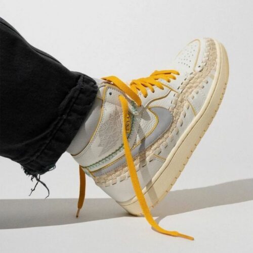 On-foot of the Air Jordan 1