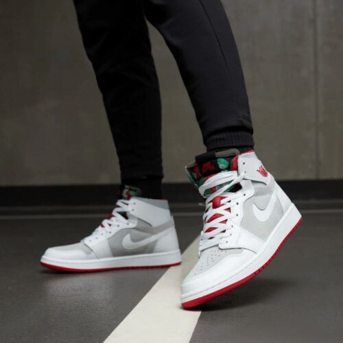 On-foot of the Air Jordan 1