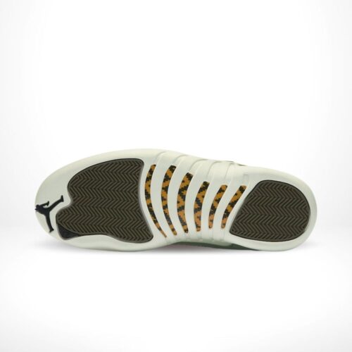 Bottom view of the Air Jordan 12