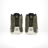 Rear view of the Air Jordan 12