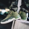 On-foot of the Air Jordan 12