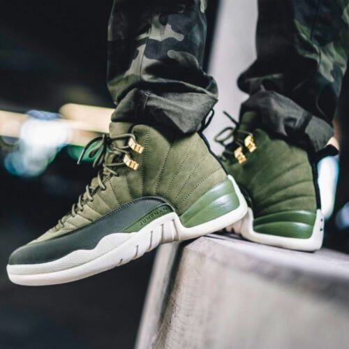 On-foot of the Air Jordan 12
