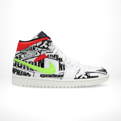 Side view of the Air Jordan 1