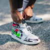 On-foot of the Air Jordan 1