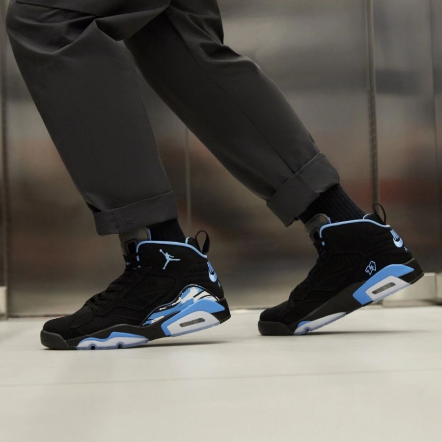 On-foot of the Air Jordan MVP