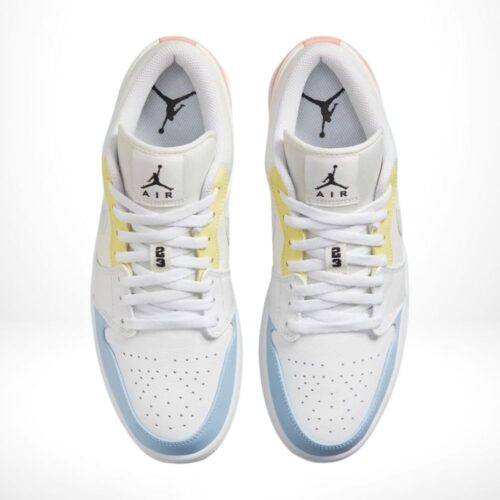 Top-down view of the Air Jordan 1