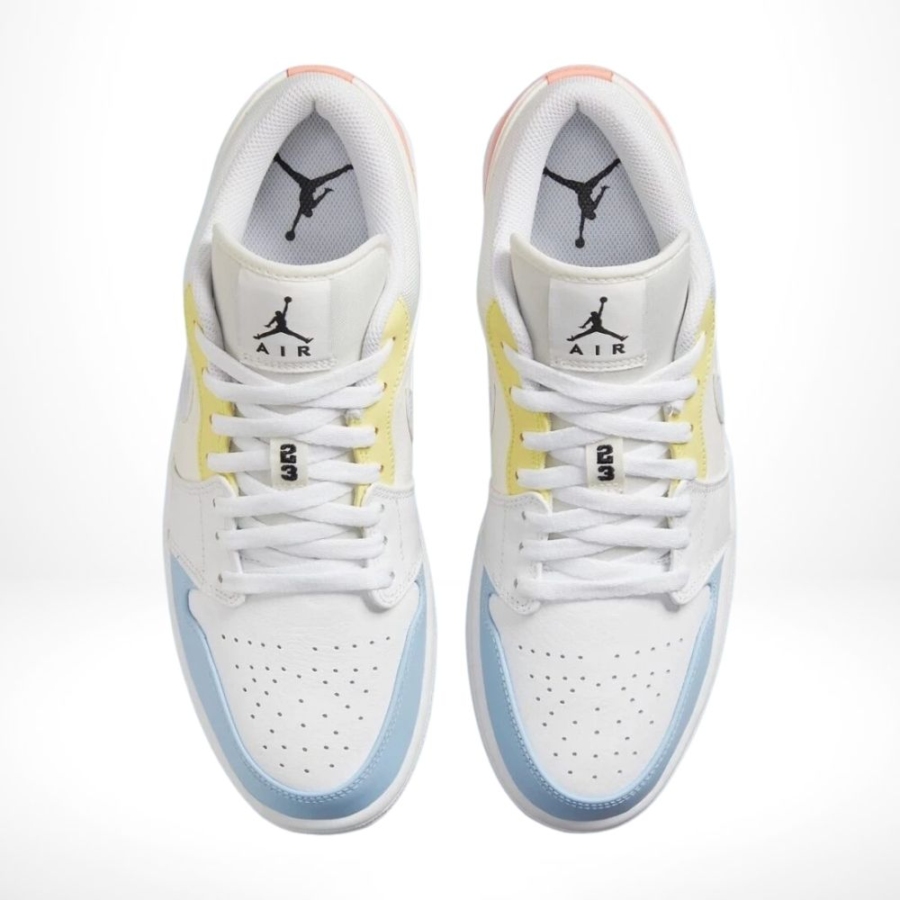Top-down view of the Air Jordan 1