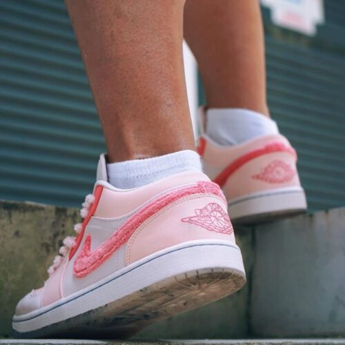 On-foot of the Air Jordan 1