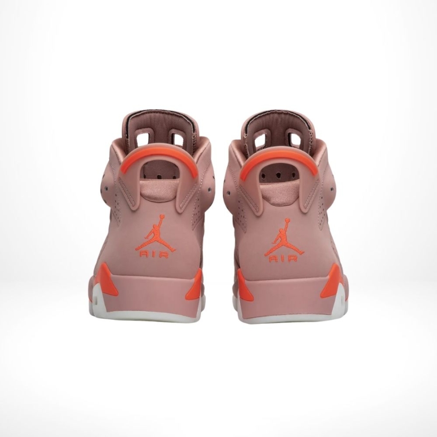 Rear view of the Air Jordan 6