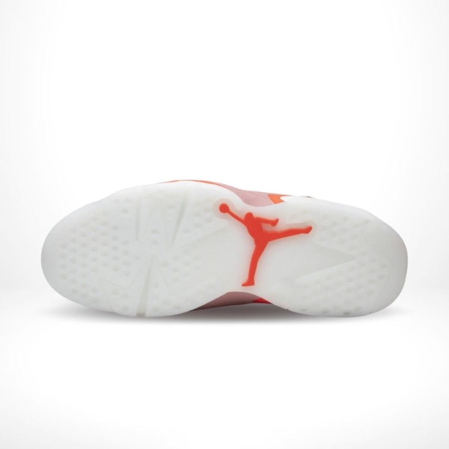 Bottom view of the Air Jordan 6