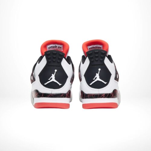Rear view of the Air Jordan 4