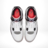 Top-down view of the Air Jordan 4