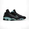 Angled front view of a full pair of Air Jordan 13