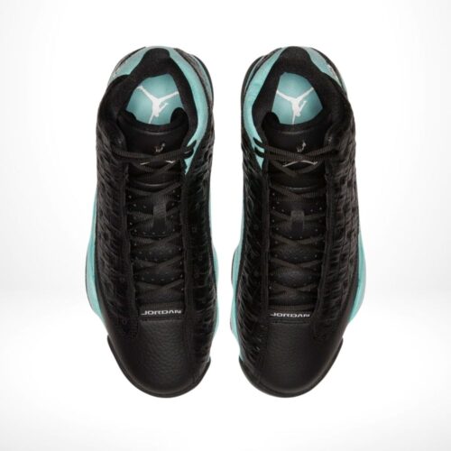 Top-down view of the Air Jordan 13