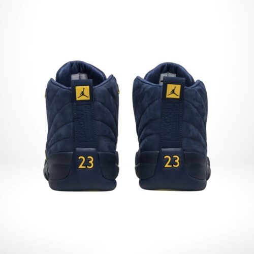 Rear view of the Air Jordan 12