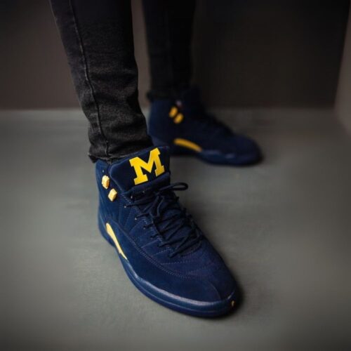 On-foot of the Air Jordan 12
