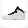 Medial side view of the Air Jordan 10