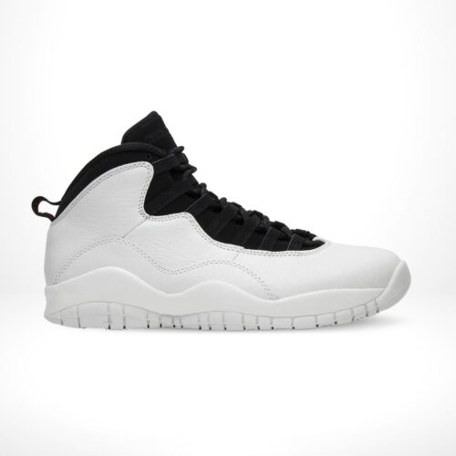 Side view of the Air Jordan 10