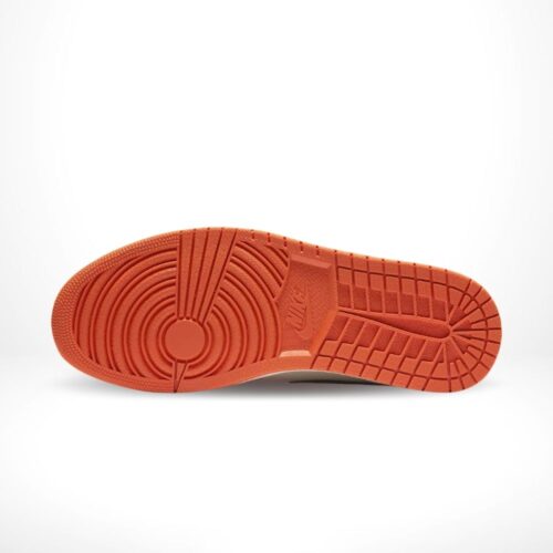 Bottom view of the Air Jordan 1