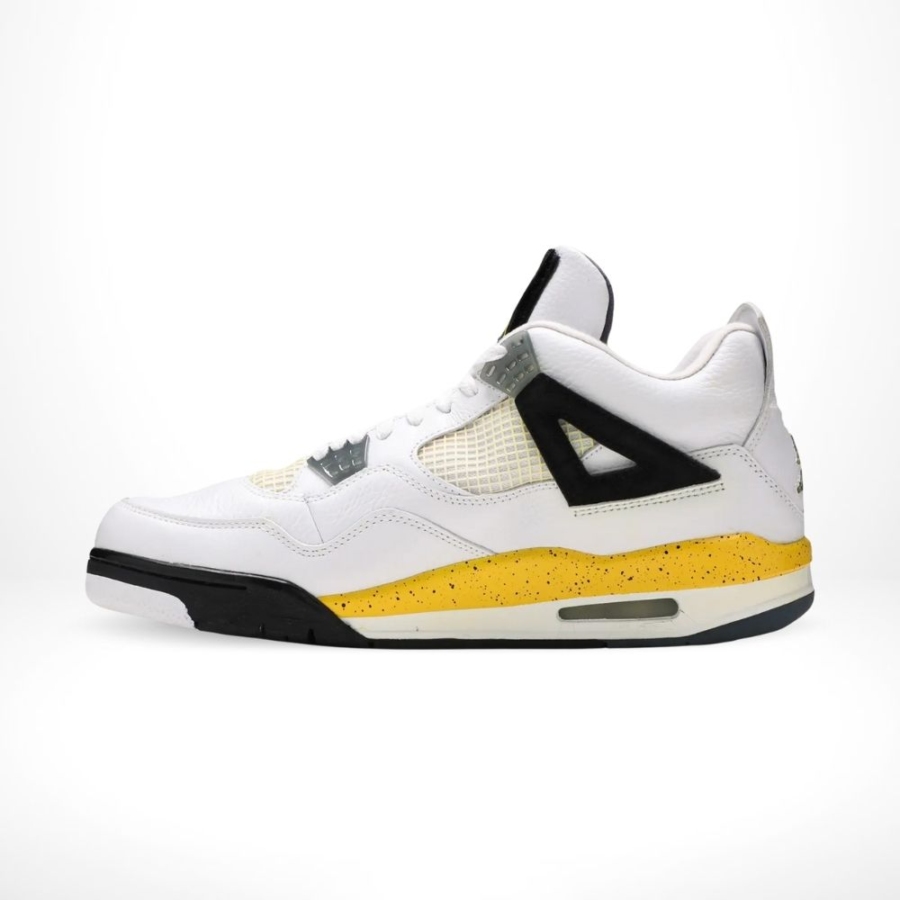 Medial side view of the Air Jordan 4