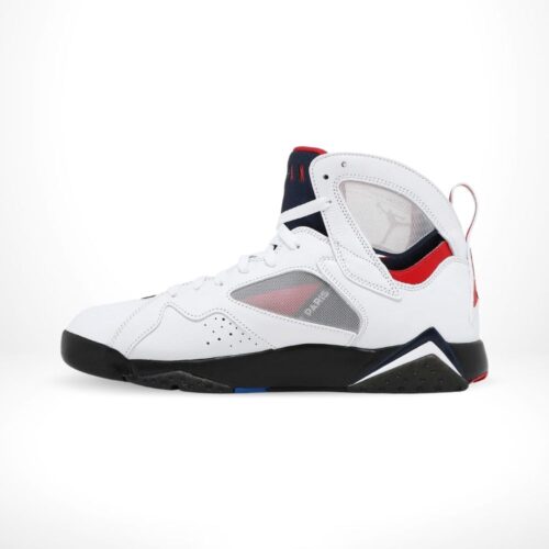 Medial side view of the Air Jordan 7