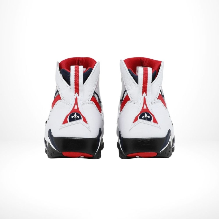 Rear view of the Air Jordan 7