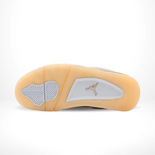 Bottom view of the Air Jordan 4
