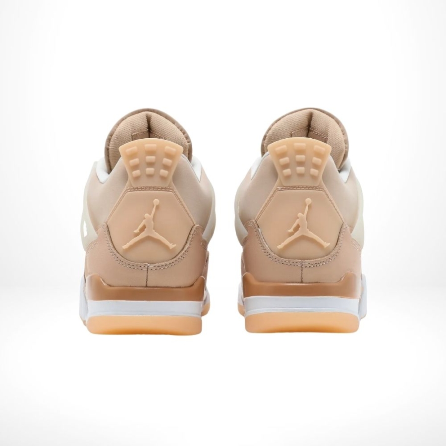 Rear view of the Air Jordan 4