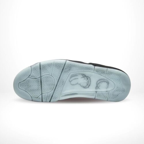Bottom view of the Air Jordan 4