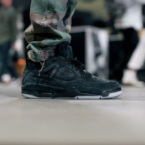 On-foot of the Air Jordan 4