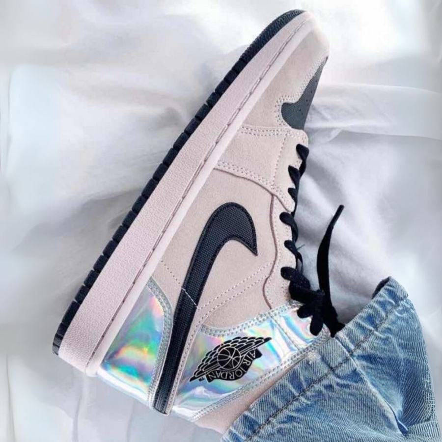 On-foot of the Air Jordan 1