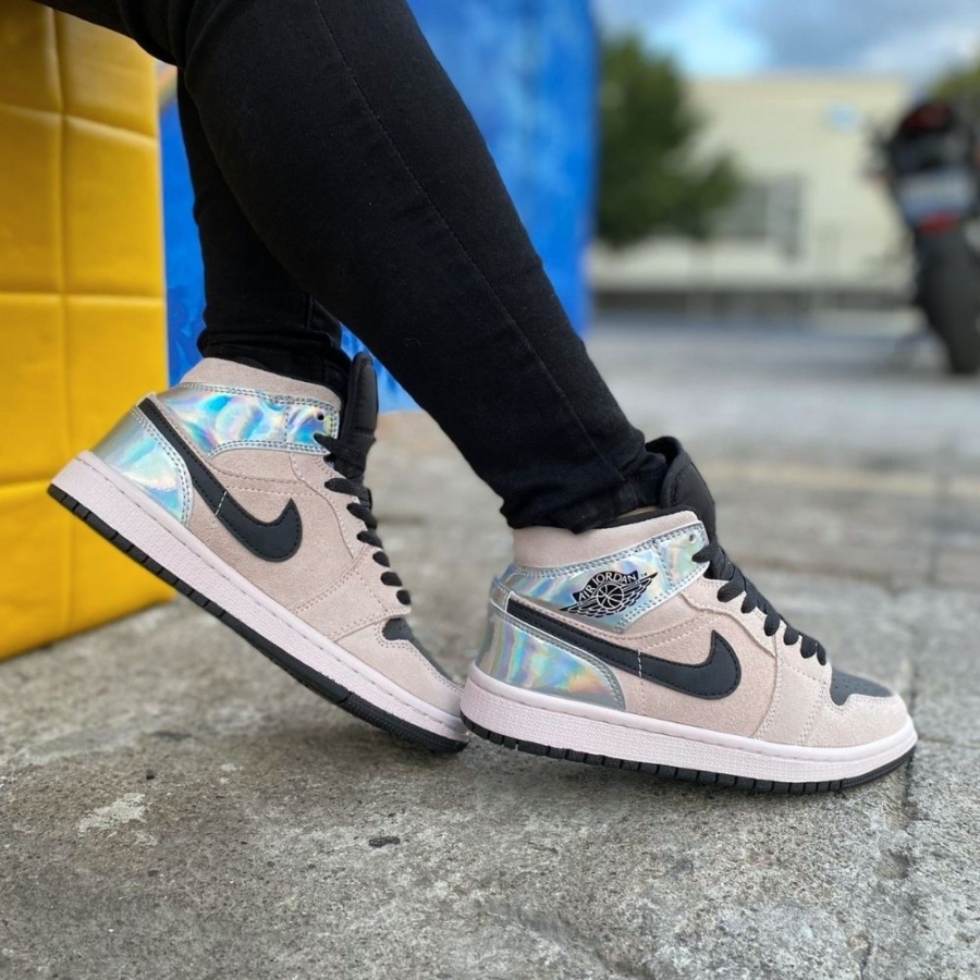 On-foot of the Air Jordan 1