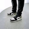 On-foot of the Air Jordan 1