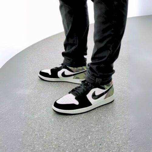 On-foot of the Air Jordan 1