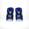 Rear view of the Air Jordan 9