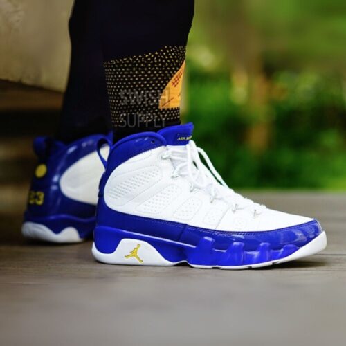 On-foot of the Air Jordan 9