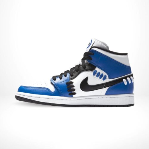 Medial side view of the Air Jordan 1