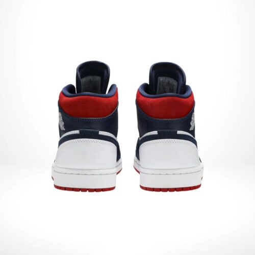 Rear view of the Air Jordan 1