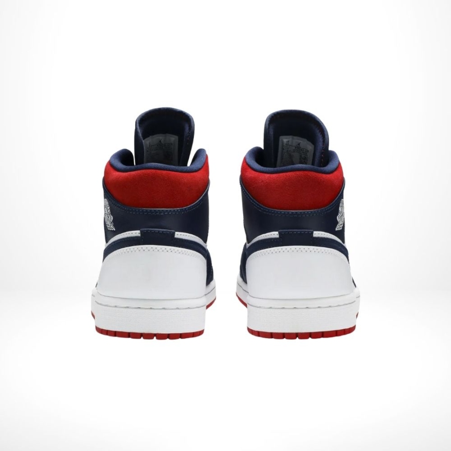 Rear view of the Air Jordan 1