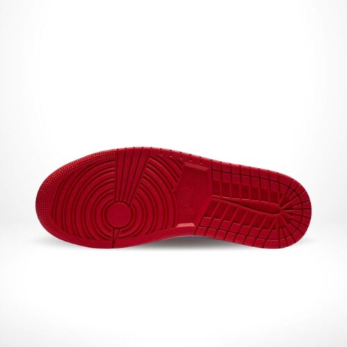 Bottom view of the Air Jordan 1